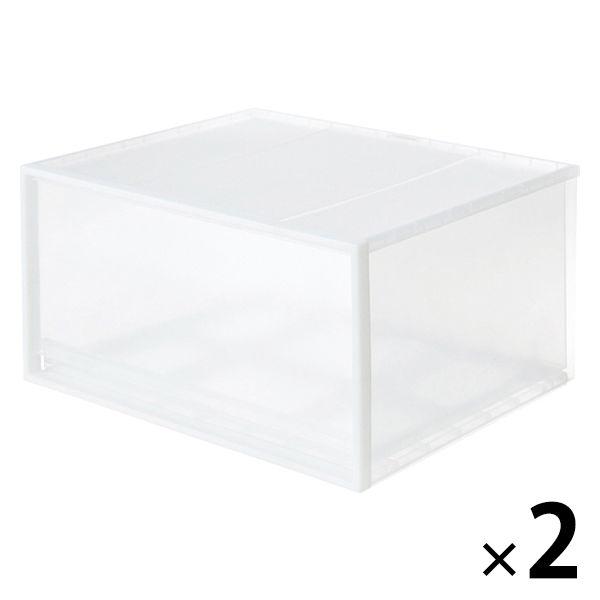 無印良品 ポリプロピレン 収納ケース ワイド  大 約幅55×奥行44.5×高さ30cm 良品計画