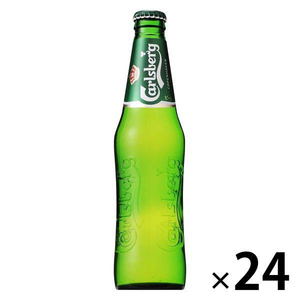 ビール 輸入ビール 海外ビール カールスバーグ クラブボトル 瓶 330ml ラガービール 1ケース(24本)