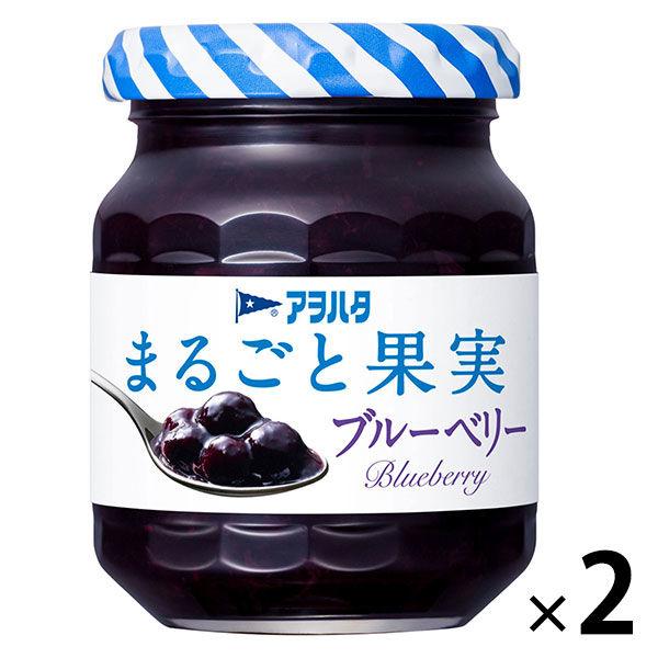 【お試しサイズ】アヲハタ まるごと果実 ブルーベリー 125g 1セット（2個入）
