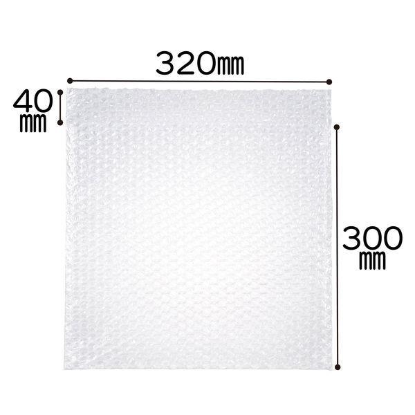 エアーキャップ（R）封筒袋 気泡緩衝材 320×300+40mm 1セット（300枚：100枚入×3パック） 酒井化学工業