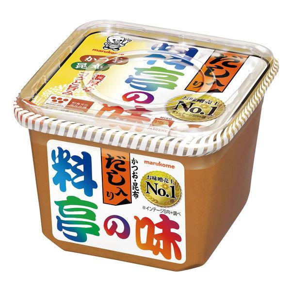 マルコメ　料亭の味　だし入り　750g