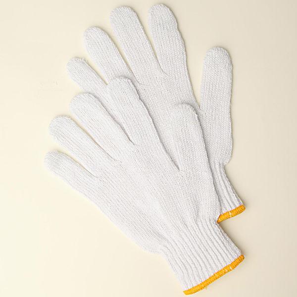 【軍手】 アスクル 「現場のチカラ」 7ゲージ450g 徳用軍手 約450g ホワイト フリーサイズ 1袋（12双入）  オリジナル