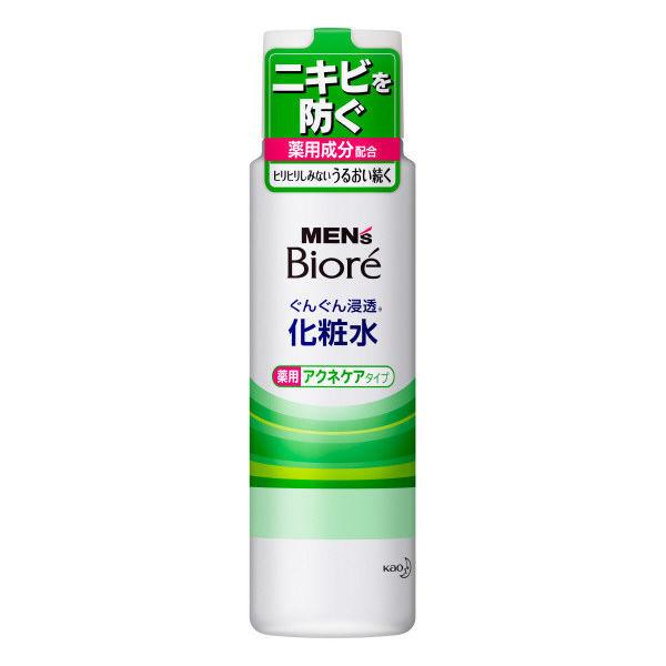 メンズビオレ 浸透化粧水 薬用アクネケアタイプ 180ml 花王