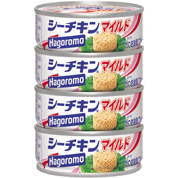 はごろもフーズ　シーチキンマイルド　70g×4缶　1個　ツナ缶