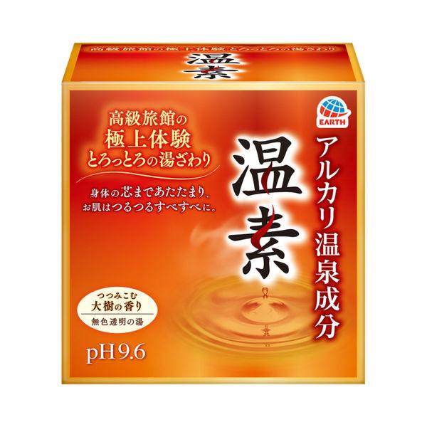 入浴剤 温泉の素 温素 大樹の香り(30g×15包入) (透明タイプ) アース製薬