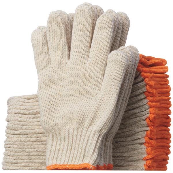 【軍手】 アスクル 「現場のチカラ」 徳用軍手 7ゲージ 約600g フリーサイズ キナリ 1袋（12双入）  オリジナル