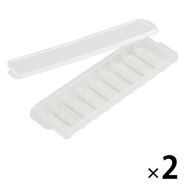 氷が取りやすい製氷皿 蓋付 アイストレー スティック 1セット（2個入） ベストコ