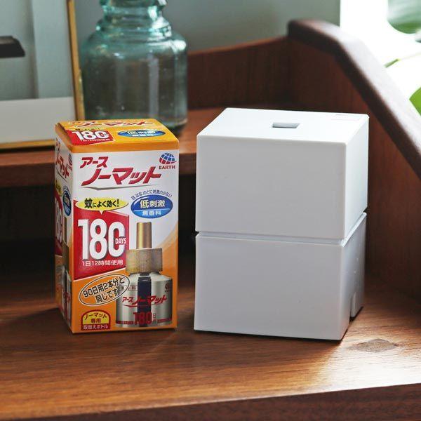 （セール）【アスクルロハコ限定】蚊取り器 アースノーマット本体 Whiteselection 180日用セット アース製薬 オリジナル（イチオシ） オリジナル