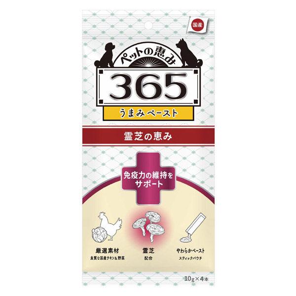 ペットの恵み365 うまみペースト 免疫力の維持をサポート 国産（10gx4本）1袋 新東亜交易 ドッグフード