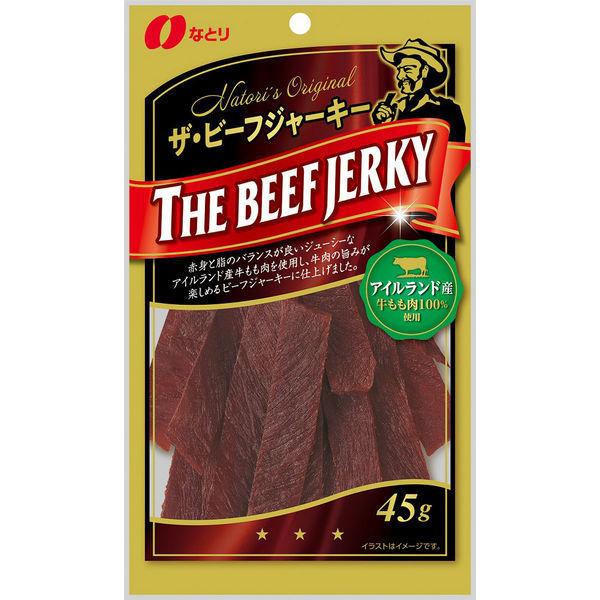 なとり　249円 ザ・ビーフジャーキー 1個 おつまみ 珍味（わけあり品） +PayPay 【LOHACO・ロハコ】で 3,780円以上送料無料 他商品も掲載の場合あり