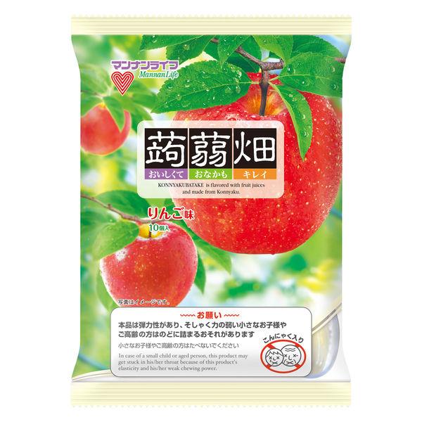 マンナンライフ 蒟蒻ゼリー 個包装 蒟蒻畑 りんご味 1個