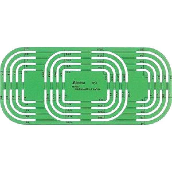 シンワ測定 テンプレートコーナー定規 TP-1 1個