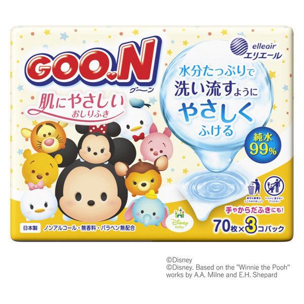 最安値!!おしりふき グーン 70×24パック ×3箱新品︰未開封 Amazon.co.jp: 【おしりふき 詰替用】グーン 肌にやさしい