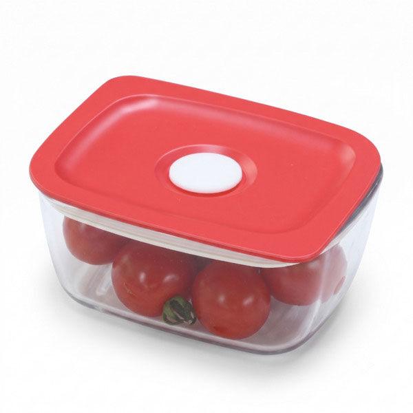 推せる保存容器・小 260ml 電子レンジ対応 レッド 1個 台和