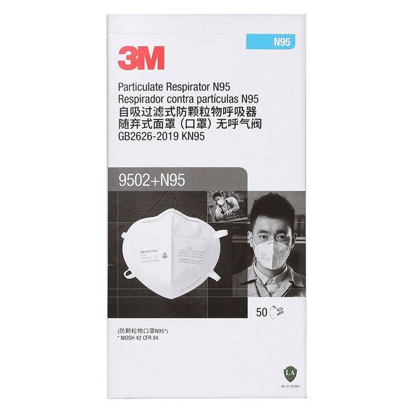 3M　防護マスク　9502+N95 ACー01 N95マスク　医療向け　1箱（50枚入）