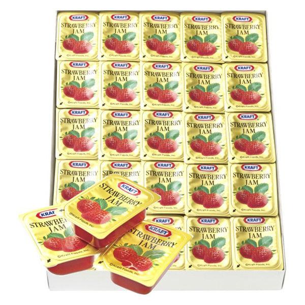 森永乳業 クラフト ストロベリージャム （14g×50個） 1箱 いちごジャム イチゴジャム 使い切り 小分け 個包装 常温保存