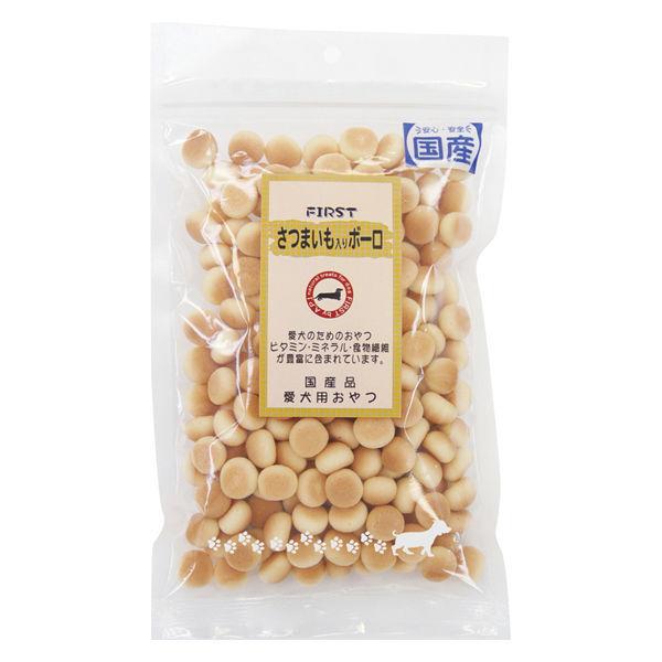 ファースト さつまいも入りボーロ 国産 80g 1個 ドッグフード 犬 おやつ