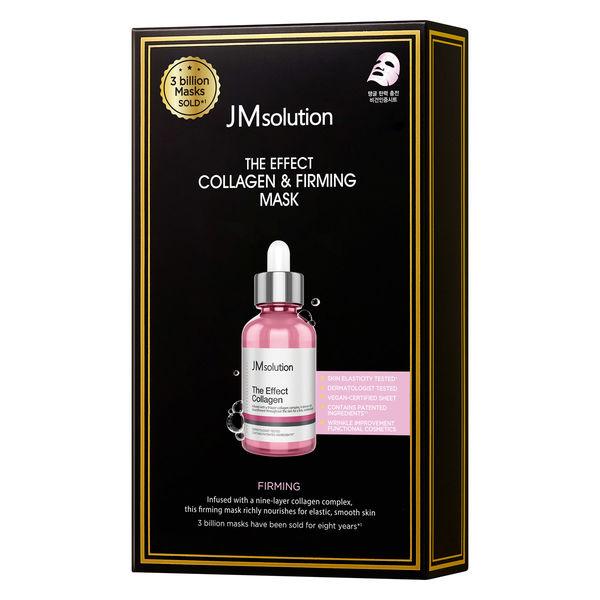 コラーゲン＆ファーミングマスク　 10枚入　JMsolution　ザ・エフェクト　フェイスパック