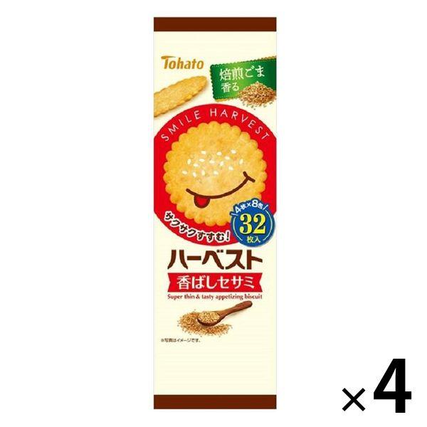 東ハト ハーベスト 香ばしセサミ 32枚 4個