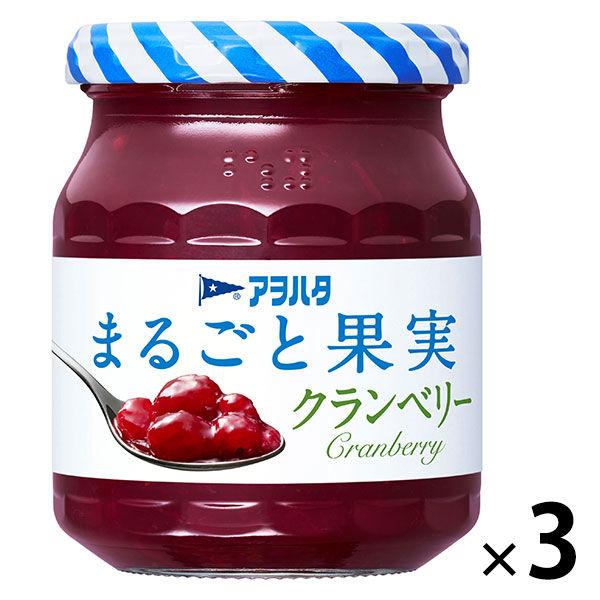 アヲハタ まるごと果実 クランベリー 250g 3個