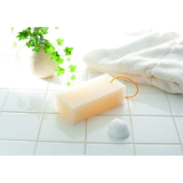 ナチュロン　お風呂洗いスポンジ　1個　太陽油脂　お風呂掃除　泡立ち　水切れ　耐久性　長持ち