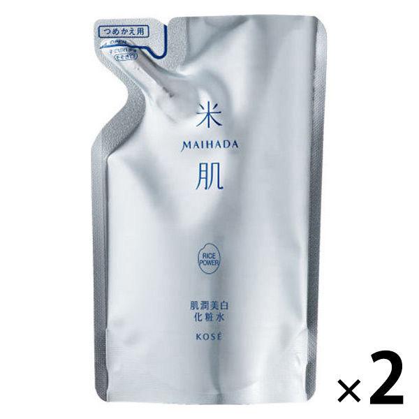 LOHACO - 米肌-MAIHADA- 肌潤美白化粧水（詰替え用） 110mL×2個