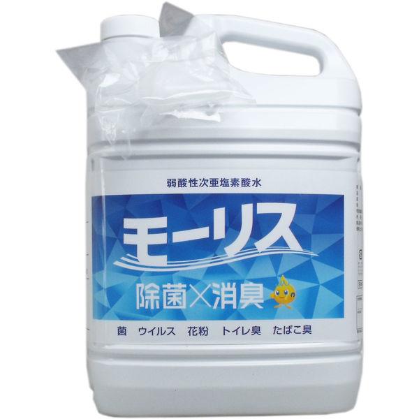 森友通商 業務用 MORRIS 次亜塩素酸水モーリス 1個(5L入)×1セット