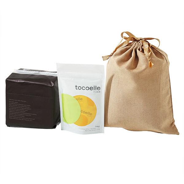 【ロハコ限定】フェムケアセット トコエル1個（7袋入）＋エリス 素肌のきもち 超スリム 27cm 特に多い昼用(17枚)　おまけ付