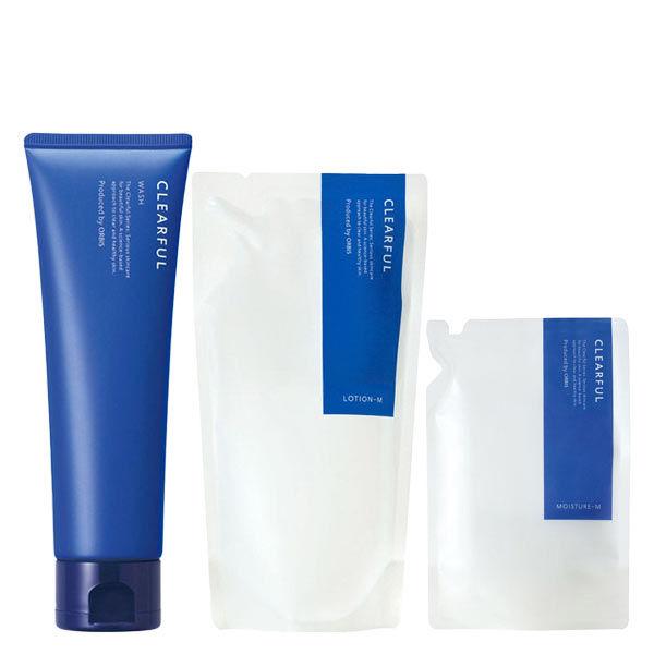 ORBIS（オルビス）クリアフル3ステップセットMタイプ　しっとり（つめかえ）ニキビケア