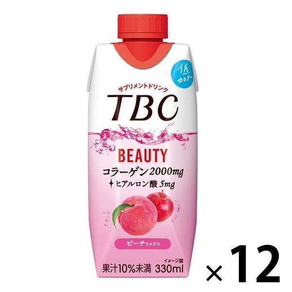 森永乳業　828円 TBCコラーゲン ピーチミックス 330ml 1箱（12本入）（わけあり品） +PayPay 【LOHACO・ロハコ】 3,780円以上送料無料 など 他商品も掲載の場合あり