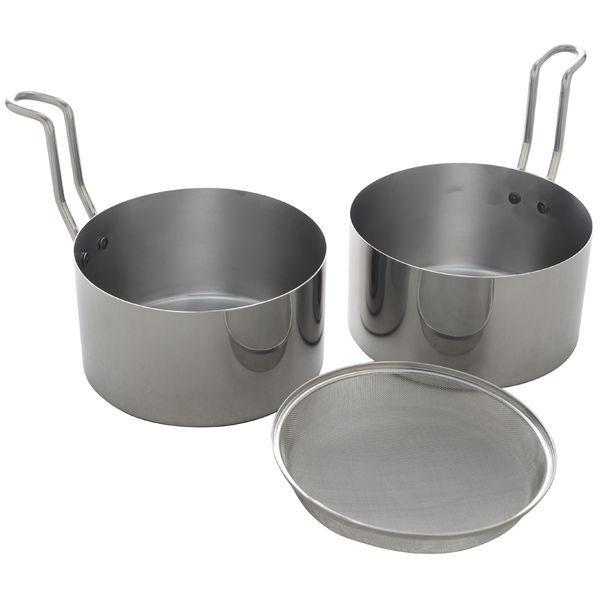 【アウトレット】取っ手も場所を取らない 油（ユウ）ターン 揚げ鍋・オイルポット兼用 1個 アーネスト