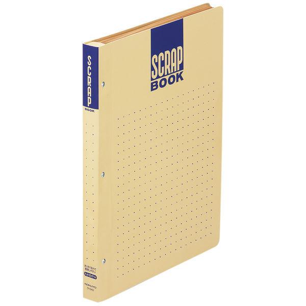コクヨ スクラップブックD とじ込み式 A4 ドット入り 1箱（10冊入） ラ-D40