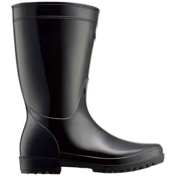 【作業用長靴】 アスクル 「現場のチカラ」 軽作業長靴28cm ブラック 1足  オリジナル