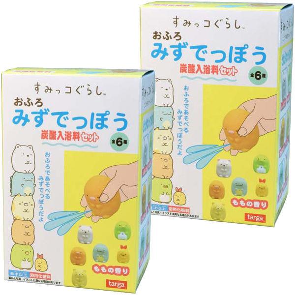すみっコぐらし おふろ水でっぽう 炭酸入浴料 1セット（2個） タルガ