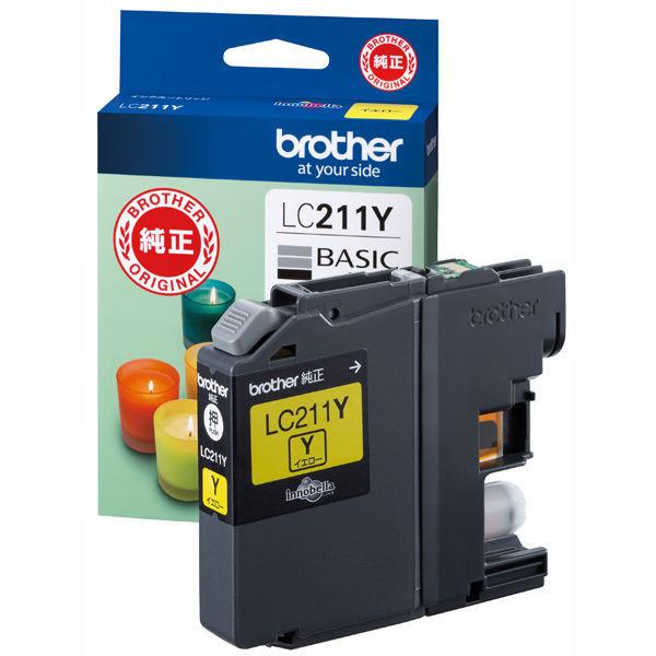 ブラザー（brother） 純正インクカートリッジ LC211Y イエロー 標準 1個