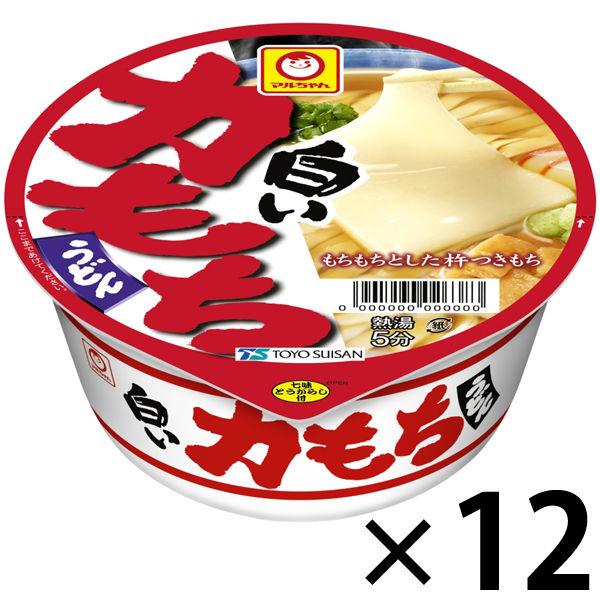 東洋水産　マルちゃん　白い力もちうどん　12個