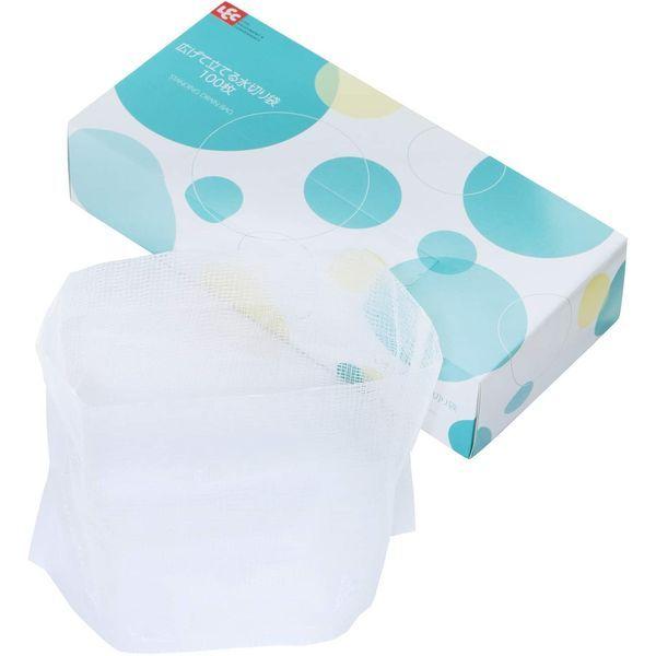 広げて立てる水切り袋 三角コーナー不要 100枚入 1箱 レック