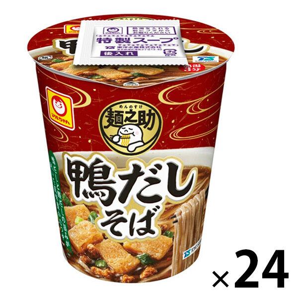 麺之助 縦型 鴨だしそば 1セット（24個）東洋水産 マルちゃん  カップ麺