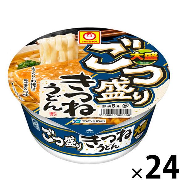 ごつ盛り きつねうどん 1セット（24個） 東洋水産   カップ麺 マルちゃん　カップうどん　大盛り