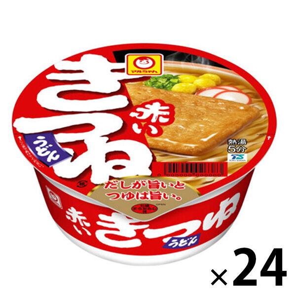 赤いきつねうどん　東　１セット（24個）和風カップ麺　東洋水産　マルちゃん 　カップうどん