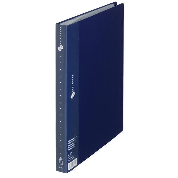 LOHACO - プラス スーパーエコノミークリアーファイル A4タテ 40