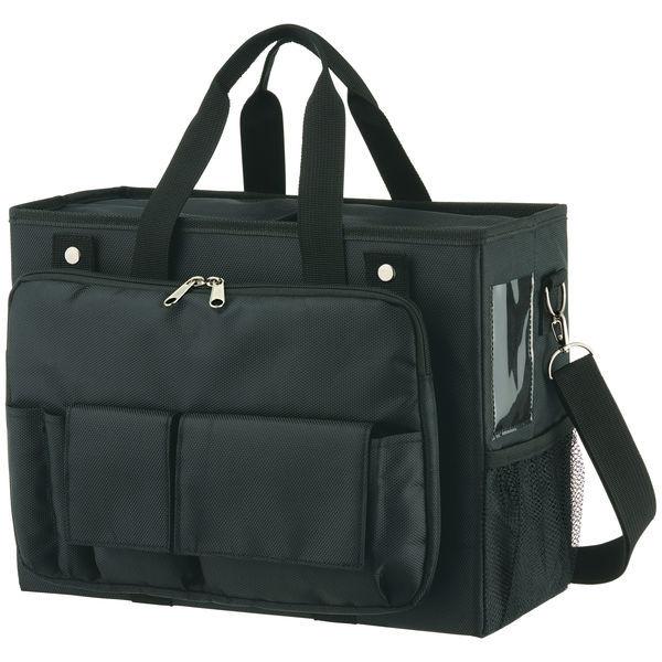 美品 三越 ドクターバック レザー ブラック 鍵付　キャスター付き 三越 ドクターバック ダレス型バッグ レザー ブラック 鍵付