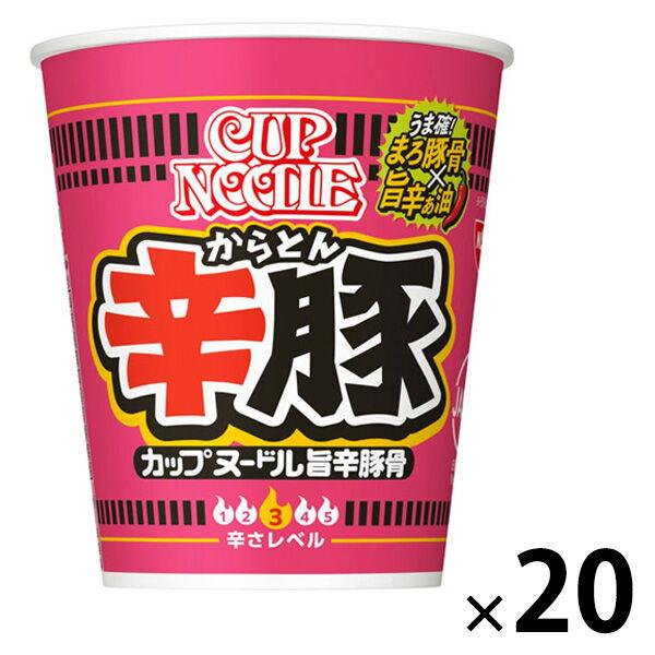 カップヌードル 辛豚［旨辛とんこつ］日清食品 1セット（1個×20）カップ麺 カップラーメン 豚骨
