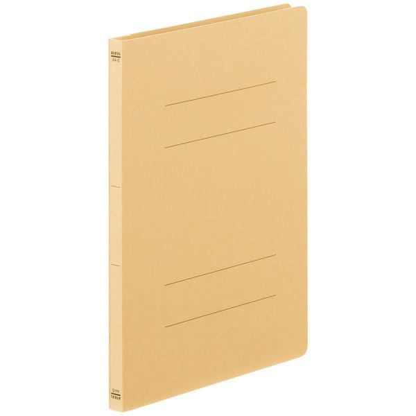 アスクル フラットファイルベーシック A4タテ 黄 10冊  オリジナル