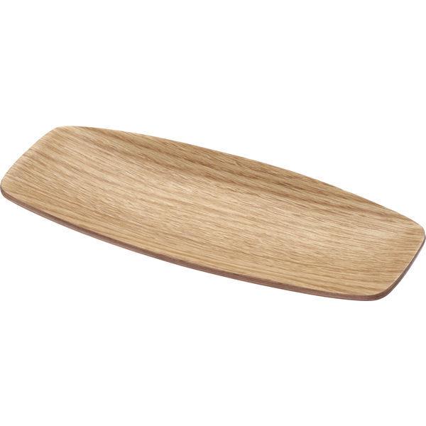 おしぼりトレー・お盆 天然木 オーク 1枚 アイレックス