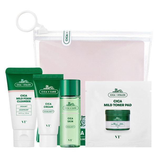 LOHACO シカトライアルキット VT Cosmetics CICA スキンケアセット4点 (オマケつき)