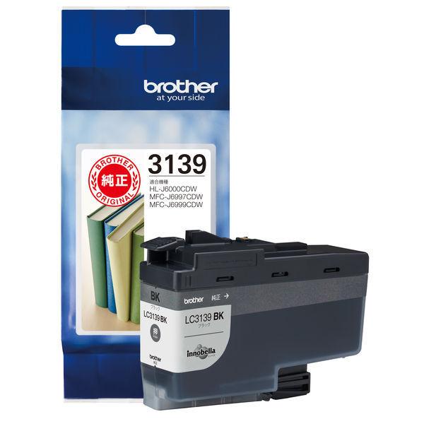 LOHACO - ブラザー（brother） 純正インクカートリッジ LC3139BK