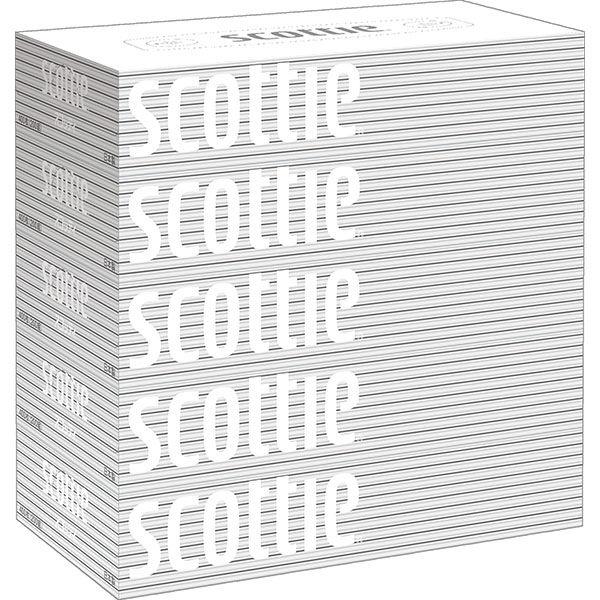 ティッシュペーパー 200組（5箱入）スコッティティシュー 1パック（5個入り） 日本製紙クレシア 箱ティッシュ ボックスティッシュ