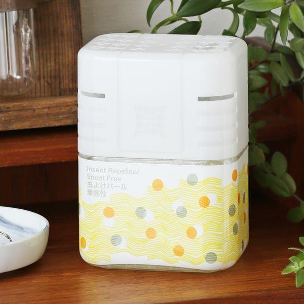 （セール）置き型 芳香剤 天然ハーブの虫よけパール 260日用 無香性 本体 480g 1個 窓際 玄関 虫よけ対策 アース製薬 アスクル ビーズ オリジナル