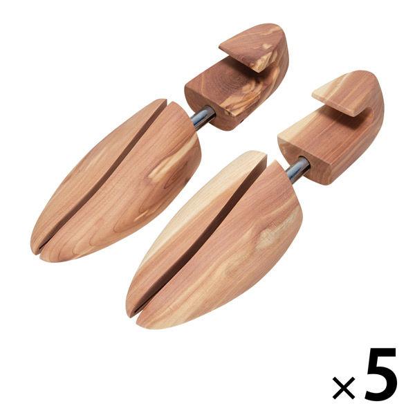 無印良品 レッドシダーシューキーパー 25〜28cm用 5セット 良品計画